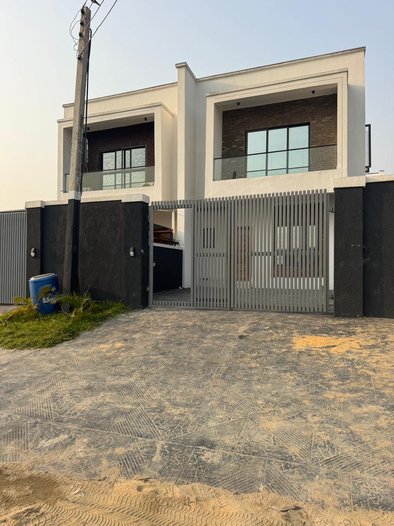 SELF SERVICED  4  BEDROOM SEMI-DETACHED DUPLEX WITH  A MAIDS ROOM