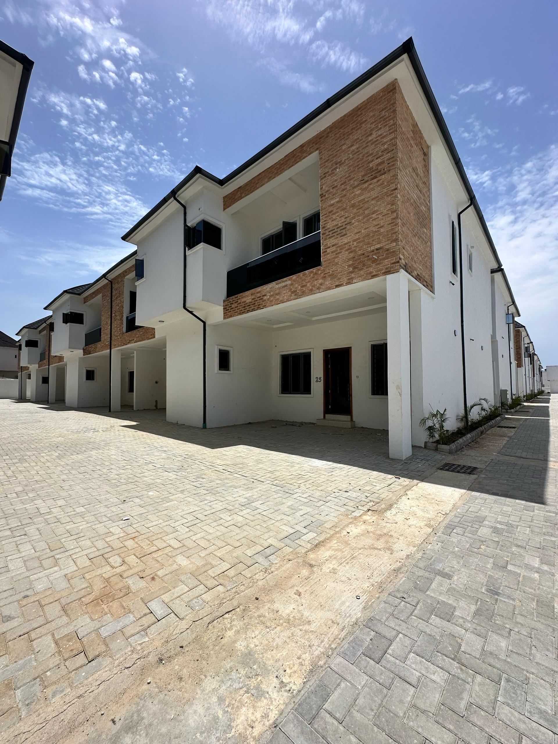 Fully serviced 2,3,4 Bedroom Terrace Duplexes for sale