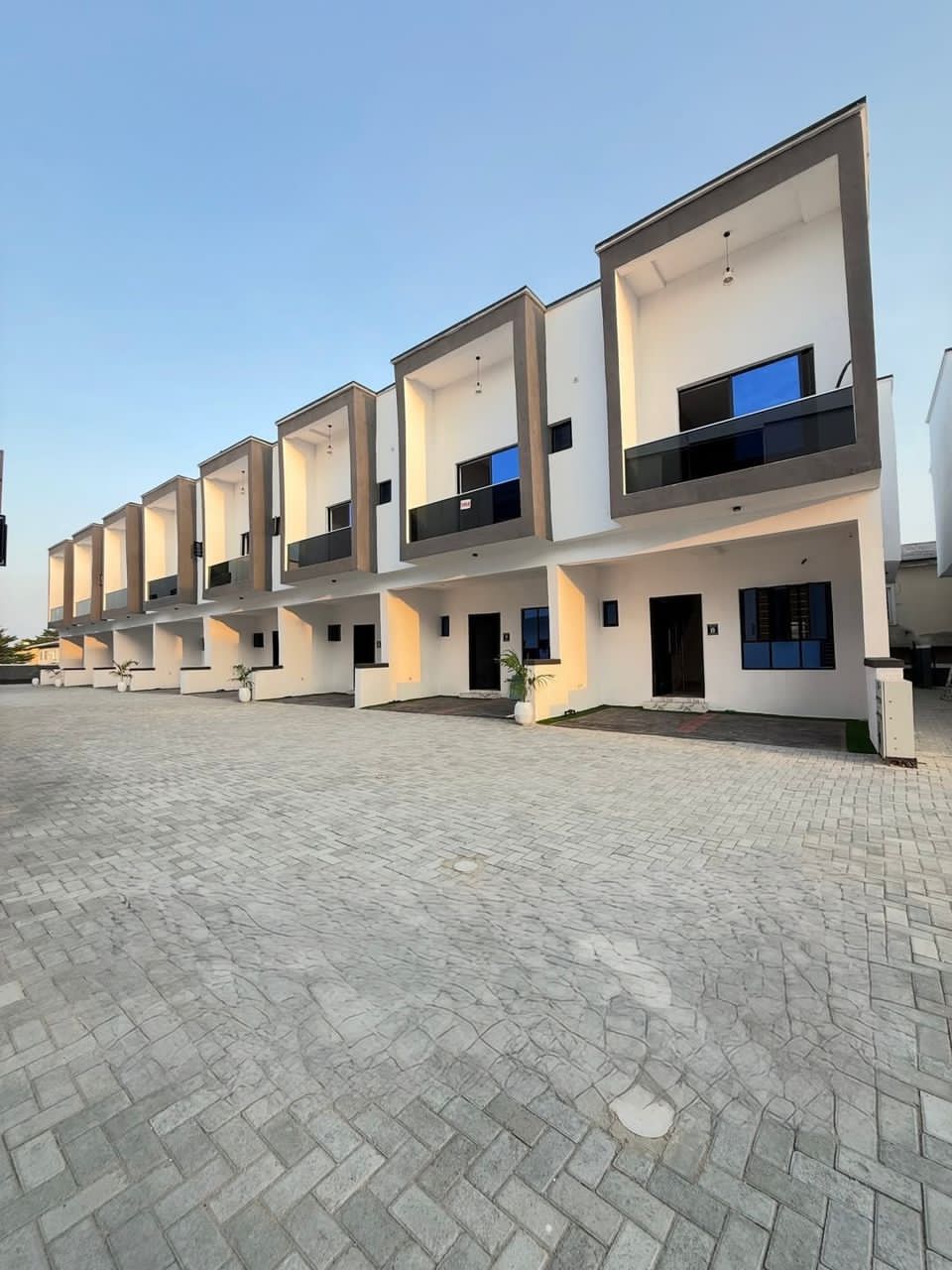 SERVICED 3 BEDROOM  TERRACE DUPLEX WITH A BQ